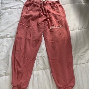 Lonely Ghost pink sweatpants